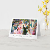 Gelukkig Moederdag. Aangepaste Kaarten voor fijne  (Gele Bloem)