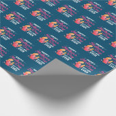 Gelukkig Moederdag beste mam ooit getild feest Cadeaupapier (Hoek)