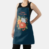 Gelukkig moederdag bloemenboeket schort (Insitu)