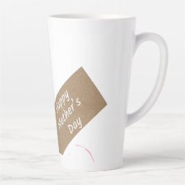Gelukkig Moederdag Bloemige Koffiemok Latte Mok