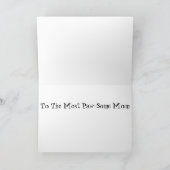 Gelukkig Moederdag ... Boxer Dog Kaart (Binnen)