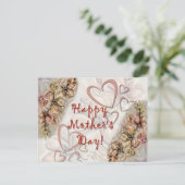Gelukkig Moederdag! Briefkaart (Staand voorkant)