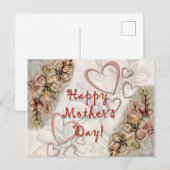 Gelukkig Moederdag! Briefkaart (Voorkant / Achterkant)
