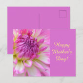 Gelukkig Moederdag! Briefkaart (Voorkant / Achterkant)