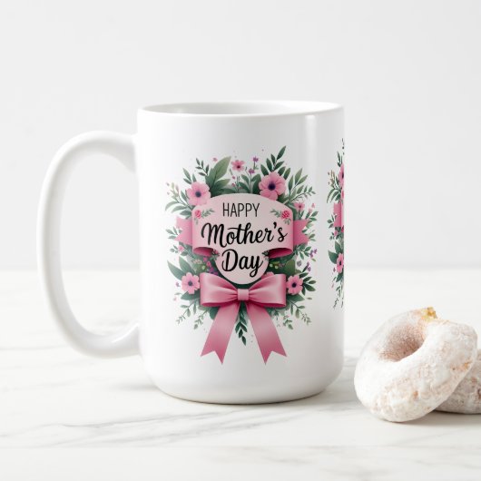 Gelukkig Moederdag cadeau Koffiemok (Met donut)