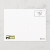 Gelukkig Moederdag. Fijnkunst met blokverf Briefkaart (Achterkant)