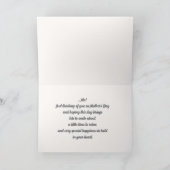 Gelukkig Moederdag. Funny Hamster Custom Kaart (Binnen)