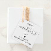 Gelukkig Moederdag Gift Label, Mam Label, Kraft Bedankjes Labels (In situ)