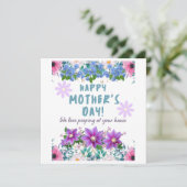 Gelukkig Moederdag houden we van pooppen in je hui Kaart (Staand voorkant)