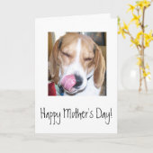 Gelukkig Moederdag Kaart (Gele Bloem)