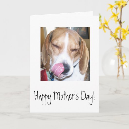 Gelukkig Moederdag Kaart (Gele Bloem)