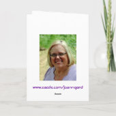 Gelukkig Moederdag Kaart (Achterkant)