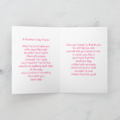 Gelukkig Moederdag Kaart (Binnen)