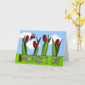 Gelukkig Moederdag Kaart (Gele Bloem)