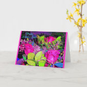 Gelukkig Moederdag! Kaart (Gele Bloem)