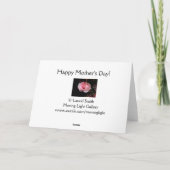 Gelukkig Moederdag! Kaart (Achterkant)