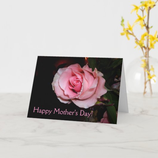 Gelukkig Moederdag! Kaart (Gele Bloem)