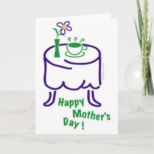 Gelukkig Moederdag! Kaart (Voorkant)