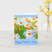 Gelukkig Moederdag Kaart (Gele Bloem)