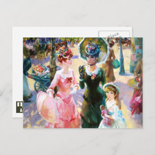 Gelukkig Moederdag.  kunst Briefkaart