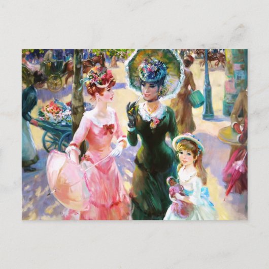 Gelukkig Moederdag.  kunst Briefkaart (Voorkant)