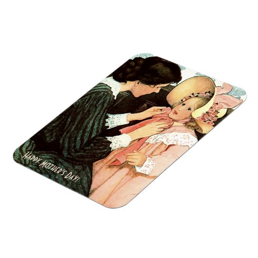 Gelukkig Moederdag. kunstgeschenk Magneet (Linkerzijde)