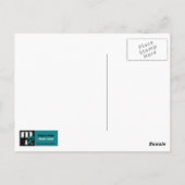 Gelukkig Moederdag. Lentbloemen Briefkaart (Achterkant)