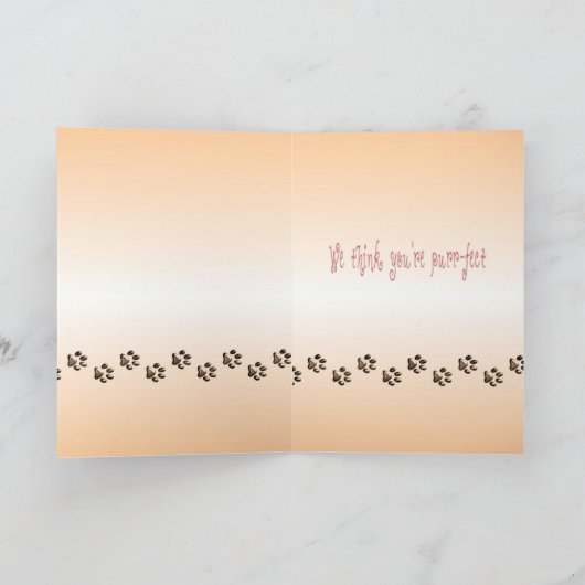 Gelukkig Moederdag met Twee Katten Kaart (Binnen)