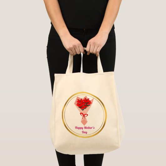 Gelukkig Moederdag mok Tote Bag (Voorkant (product))