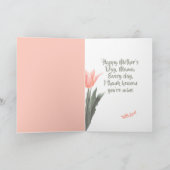 Gelukkig Moederdag! Stijlvolle Tulps Flowers (Binnen)