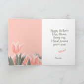 Gelukkig Moederdag! Stijlvolle Tulps Flowers (Binnen)