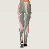 Gelukkig Moederdag! Stijlvolle Tulps Flowers Leggings (Achterkant)