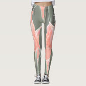 Gelukkig Moederdag! Stijlvolle Tulps Flowers Leggings (Voorkant)