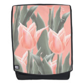 Gelukkig Moederdag! Stijlvolle Tulps Flowers Rugtassen (Voorkant)