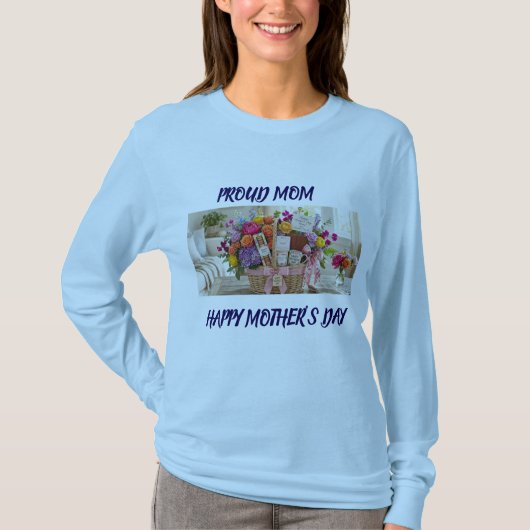 Gelukkig Moederdag T-shirt (Voorkant)