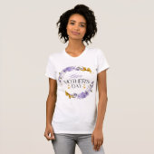 Gelukkig Moederdag T-shirt | Leuke bloemige moeder (Voorkant volledig)
