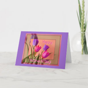 Gelukkig Moederdag! Tulpen Kaart
