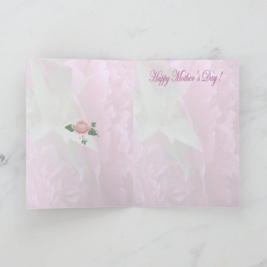 Gelukkig Moederdag van dochter Kaart (Binnen)