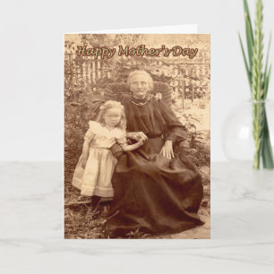 Gelukkig Moederdag van Dochter, Vintage Humor Kaart