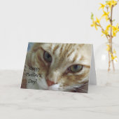 Gelukkig Moederdag van Kat Kaart (Gele Bloem)