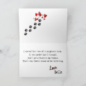 Gelukkig Moederdag van uw Pug Hond Kaart (Binnen)