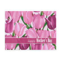 Gelukkig Moederdag. Veertulpschilfers