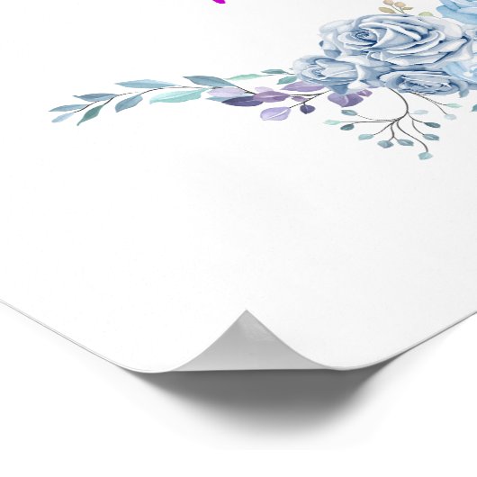 gelukkig moederdag vierkant poster (Hoek)