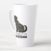 Gelukkig Moederdag voor de beste hond Latte Mok (Linkerhoek)