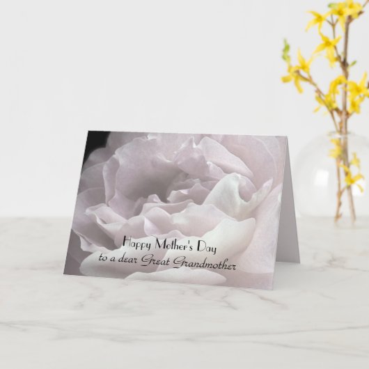Gelukkig Moederdag voor Grote Grootmoeder Kaart (Gele Bloem)
