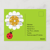 Gelukkig Moederdag voor Pickleball mama, schattig Briefkaart (Achterkant)