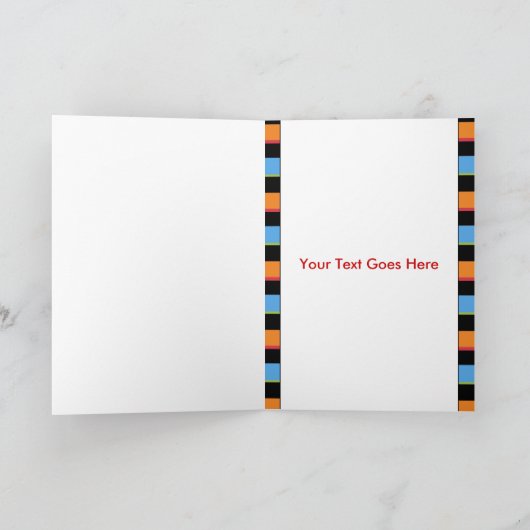 gelukkig moederdag (zoon & dochter) kaart (Binnen)