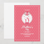 Gelukkig Moedersdag Flyer Kaart (Voorkant / Achterkant)