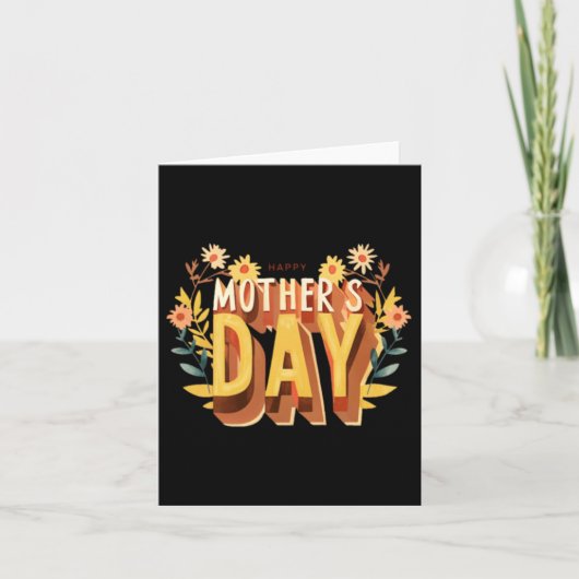 Gelukkig Moedersdag ontwerp Kaart (Voorkant)