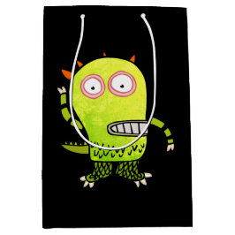 GELUKKIG MONSTER GELE Gift Bag Medium Cadeauzakje